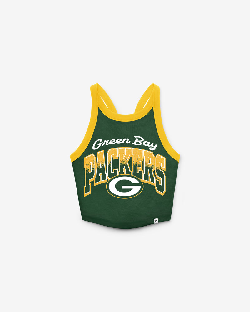 GREEN BAY PACKERS SHIMMER SHADOW '47 WOMEN'S SPORTY TANK