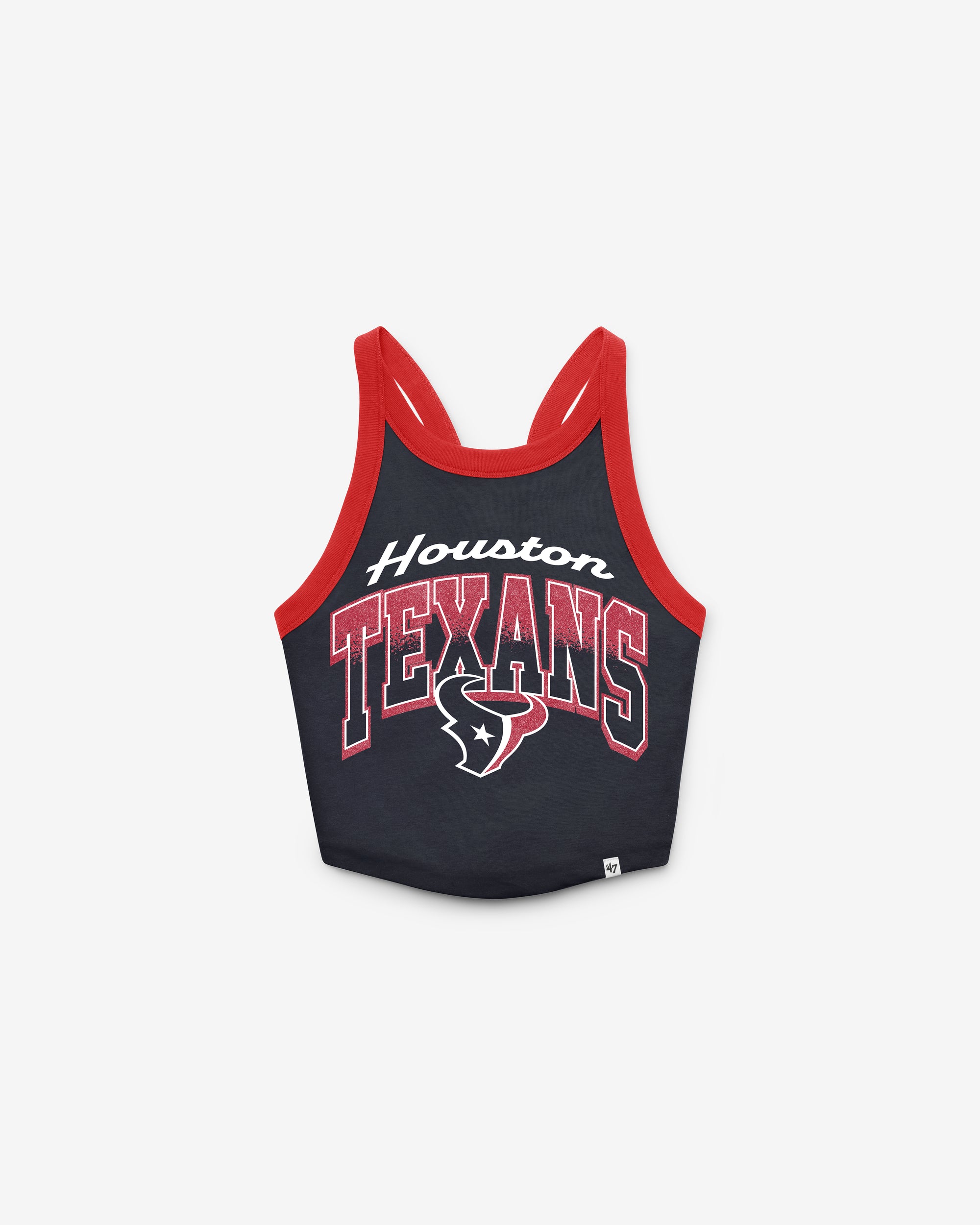HOUSTON TEXANS SHIMMER SHADOW '47 WOMEN'S SPORTY TANK