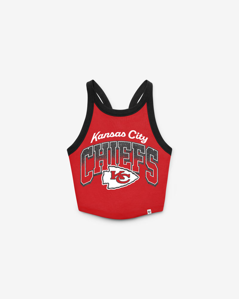 KANSAS CITY CHIEFS SHIMMER SHADOW '47 WOMEN'S SPORTY TANK