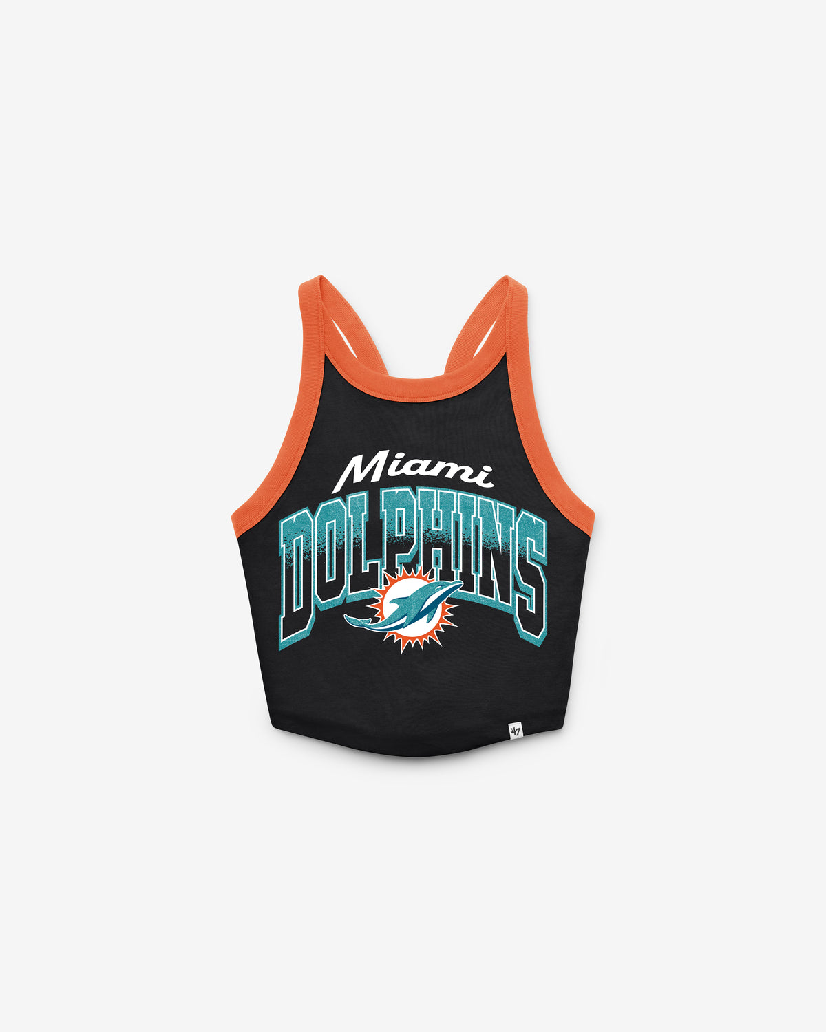 MIAMI DOLPHINS SHIMMER SHADOW '47 WOMEN'S SPORTY TANK