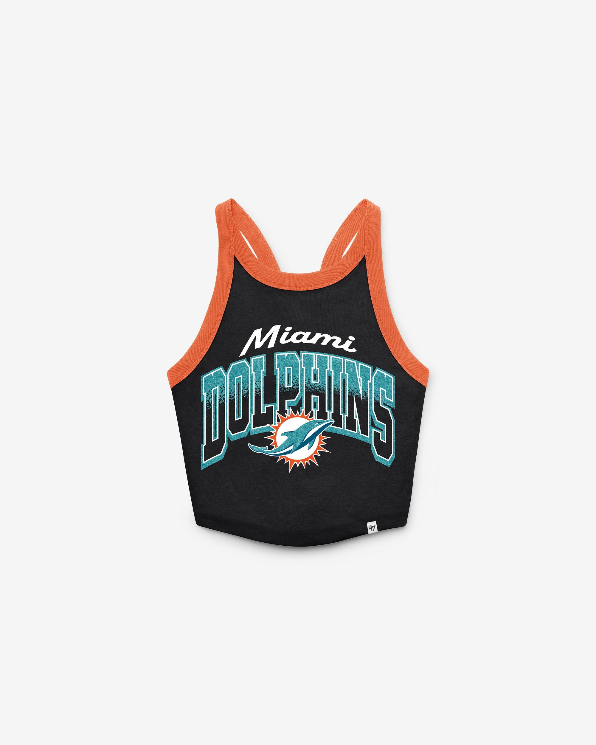 MIAMI DOLPHINS SHIMMER SHADOW '47 WOMEN'S SPORTY TANK