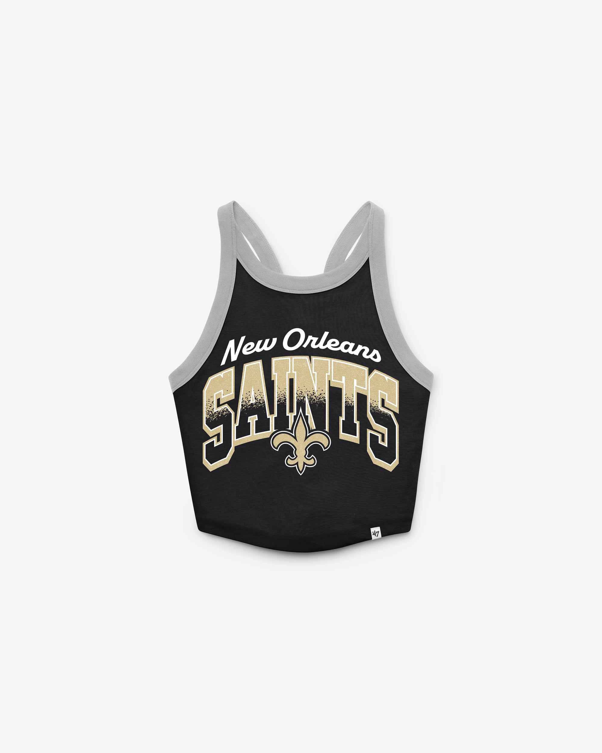NEW ORLEANS SAINTS SHIMMER SHADOW '47 WOMEN'S SPORTY TANK