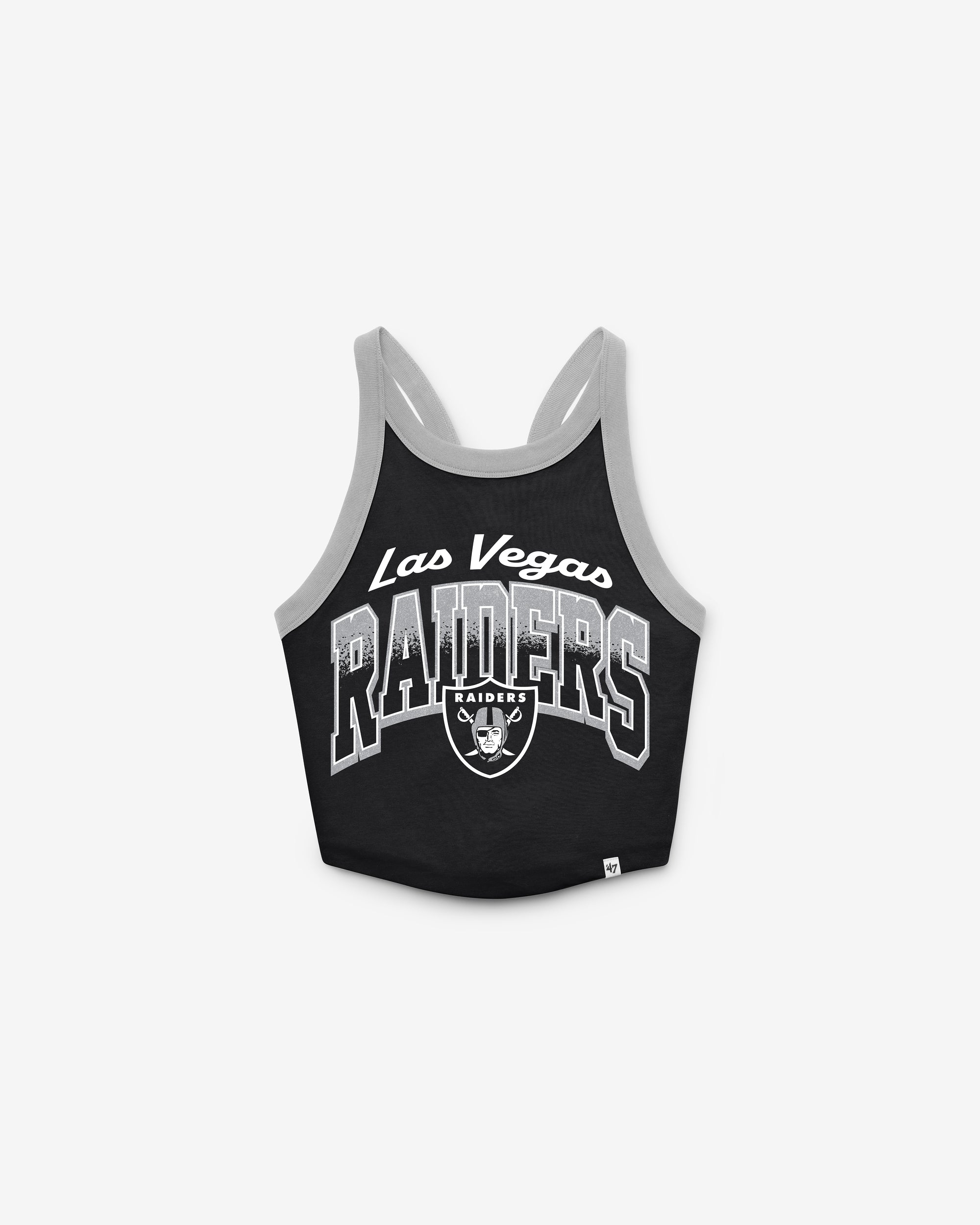 LAS VEGAS RAIDERS SHIMMER SHADOW '47 WOMEN'S SPORTY TANK