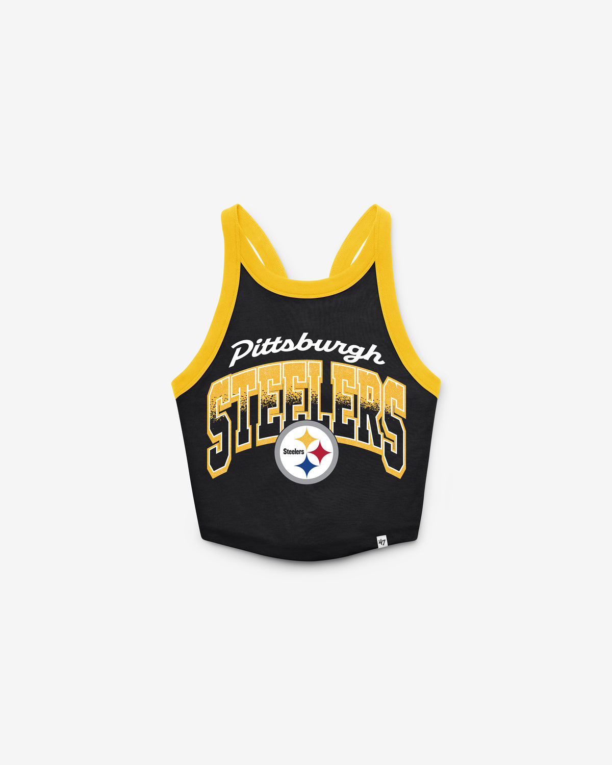 PITTSBURGH STEELERS SHIMMER SHADOW '47 WOMEN'S SPORTY TANK