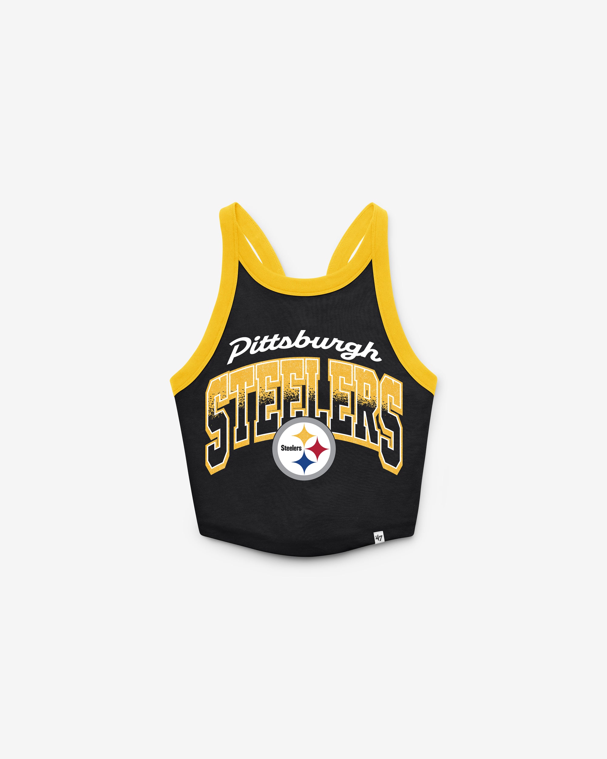 PITTSBURGH STEELERS SHIMMER SHADOW '47 WOMEN'S SPORTY TANK