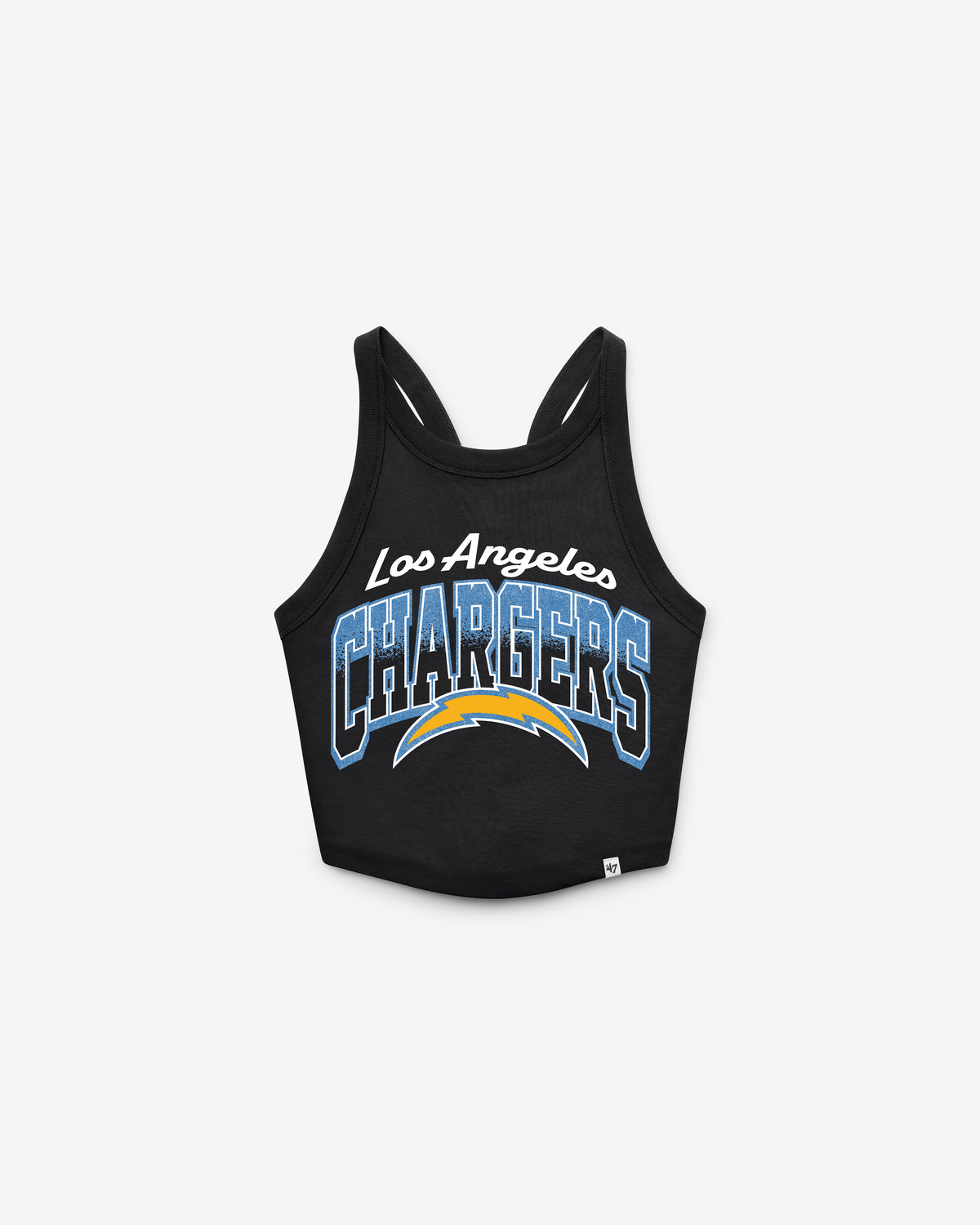 LOS ANGELES CHARGERS SHIMMER SHADOW '47 WOMEN'S SPORTY TANK