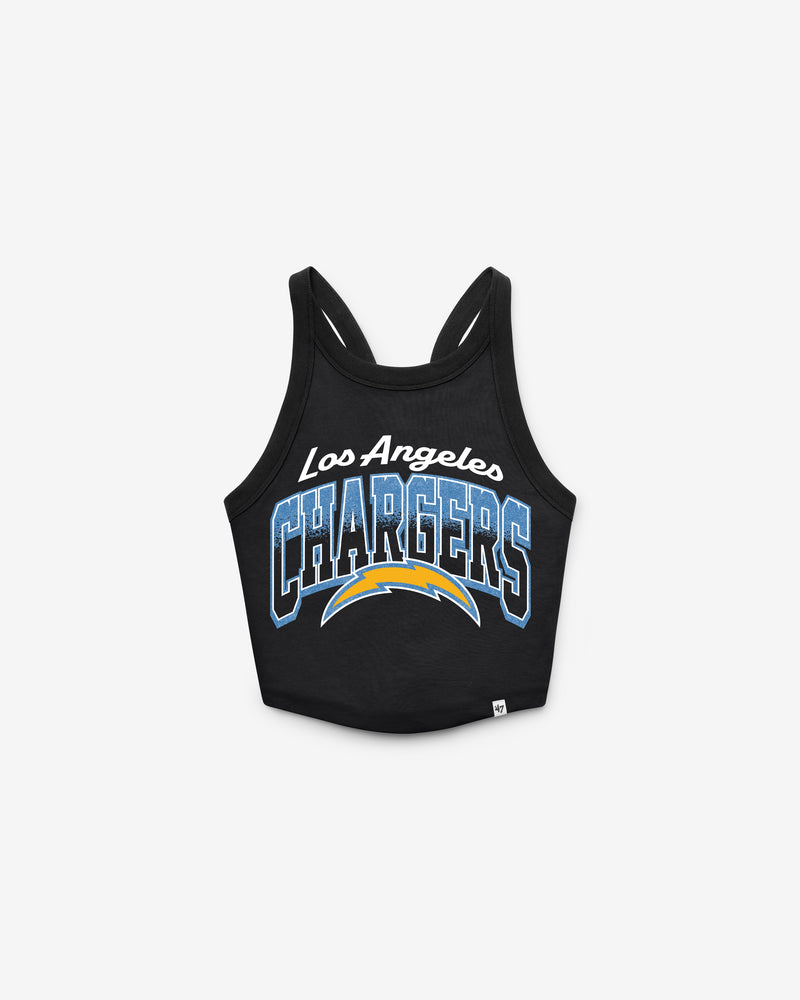 LOS ANGELES CHARGERS SHIMMER SHADOW '47 WOMEN'S SPORTY TANK