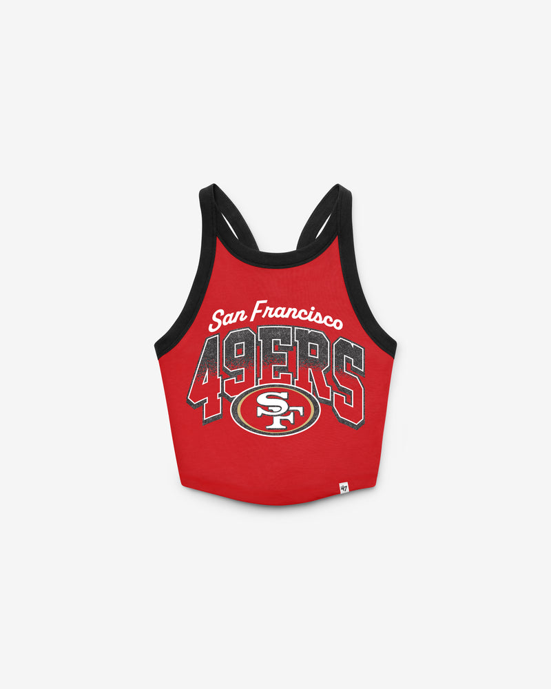 SAN FRANCISCO 49ERS SHIMMER SHADOW '47 WOMEN'S SPORTY TANK