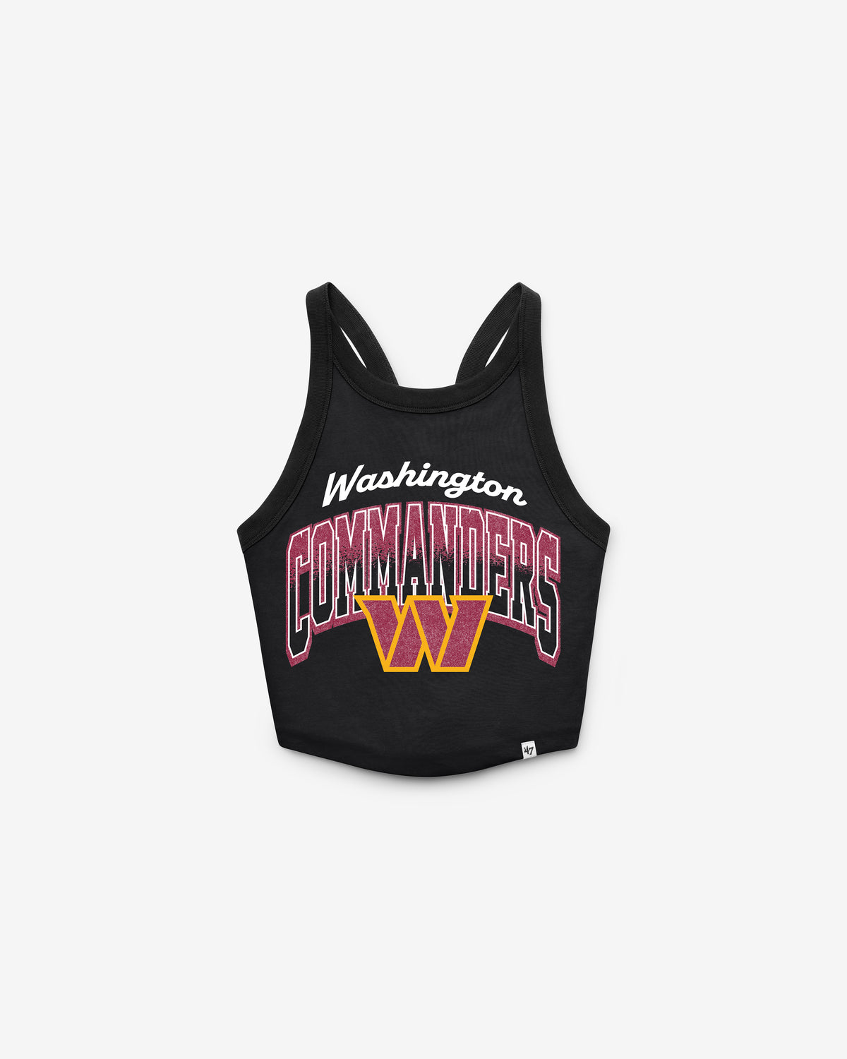 WASHINGTON COMMANDERS SHIMMER SHADOW '47 WOMEN'S SPORTY TANK