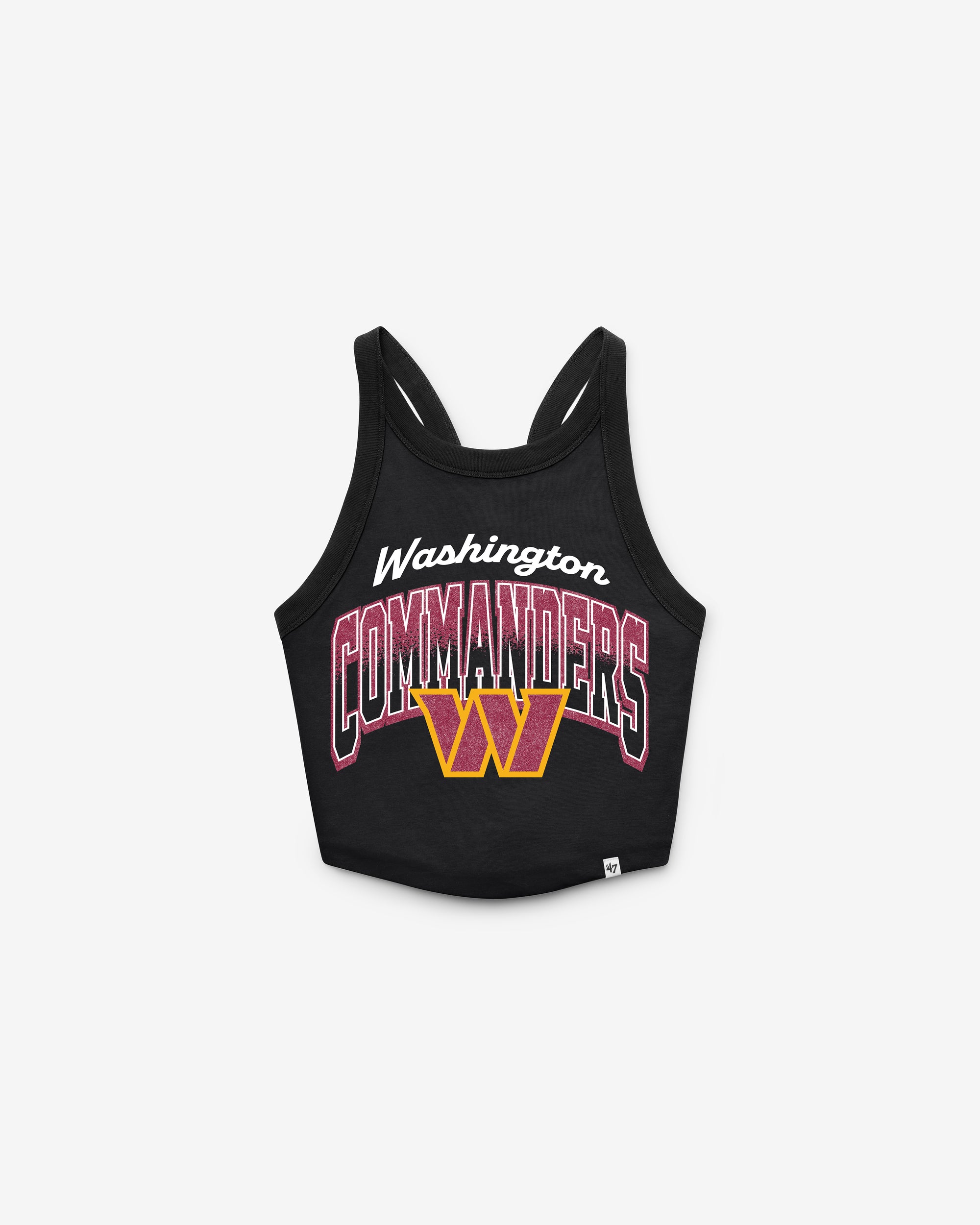 WASHINGTON COMMANDERS SHIMMER SHADOW '47 WOMEN'S SPORTY TANK