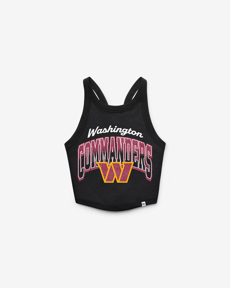 WASHINGTON COMMANDERS SHIMMER SHADOW '47 WOMEN'S SPORTY TANK