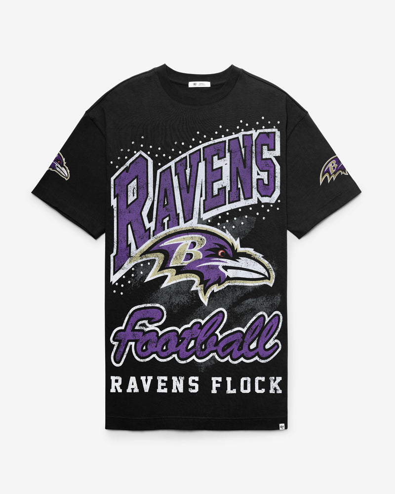 BALTIMORE RAVENS GEMSTONE SWASH '47 WOMEN'S T-SHIRT DRESS