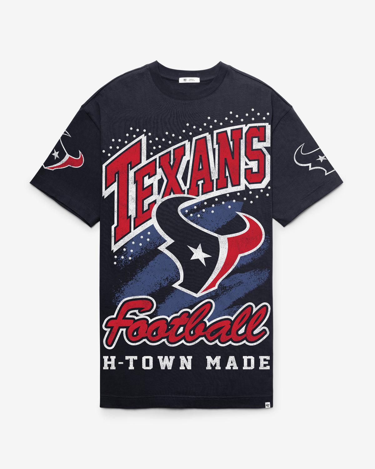 HOUSTON TEXANS GEMSTONE SWASH '47 WOMEN'S T-SHIRT DRESS
