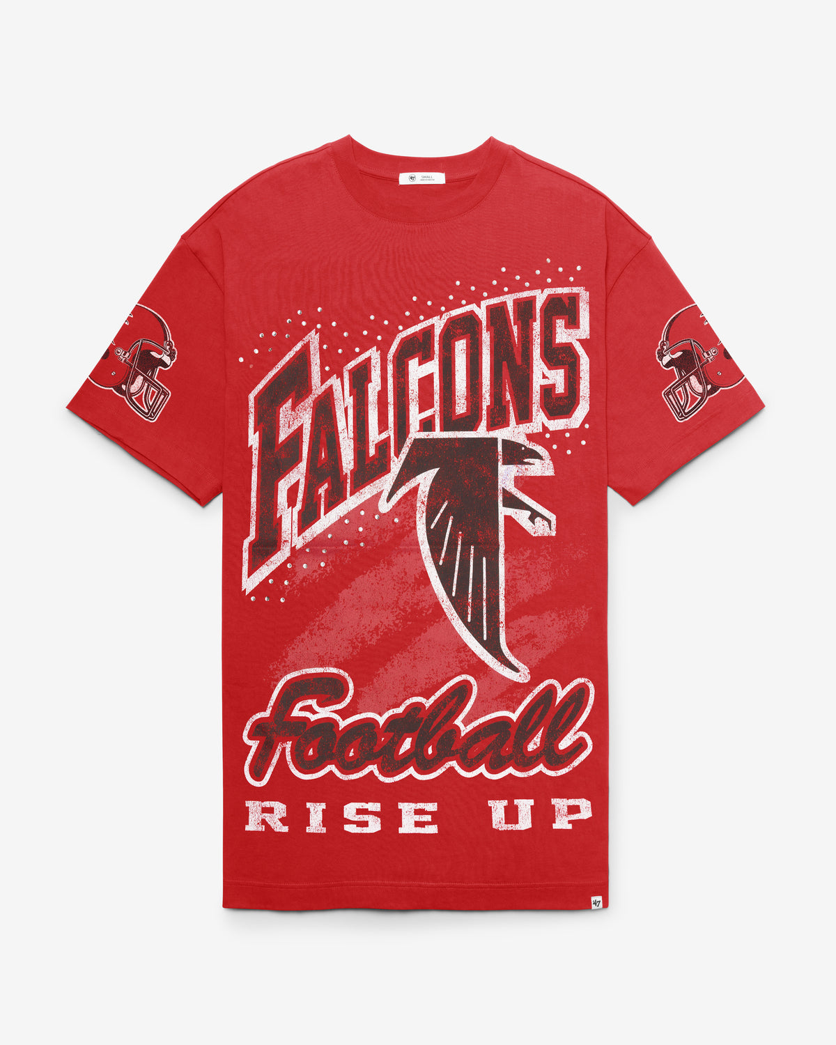 ATLANTA FALCONS HISTORIC GEMSTONE SWASH '47 WOMEN'S T-SHIRT DRESS