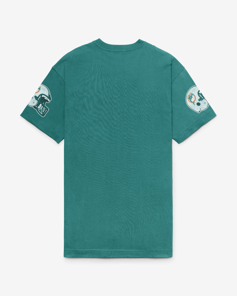 MIAMI DOLPHINS HISTORIC GEMSTONE SWASH '47 WOMEN'S T-SHIRT DRESS