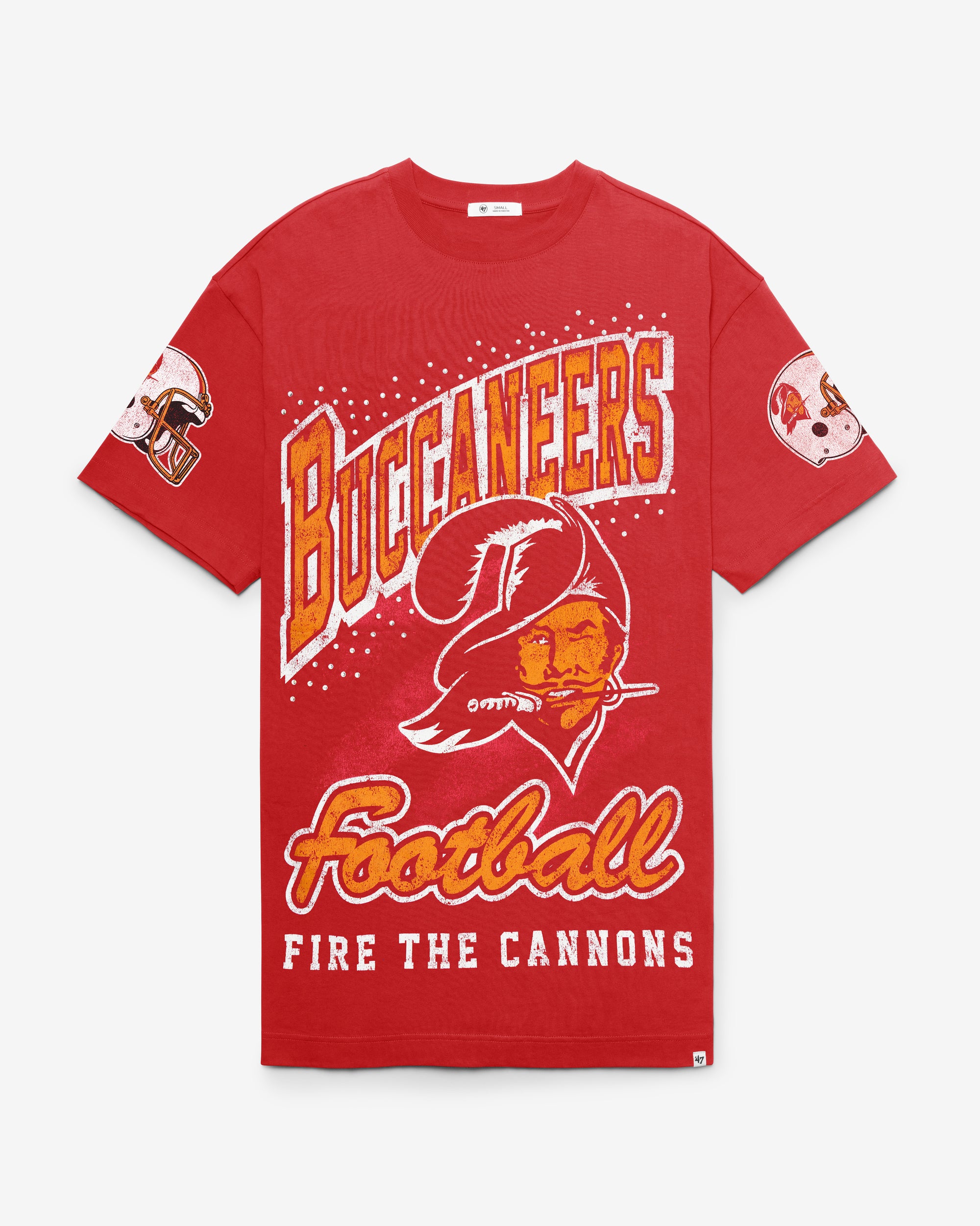 TAMPA BAY BUCCANEERS HISTORIC GEMSTONE SWASH '47 WOMEN'S T-SHIRT DRESS
