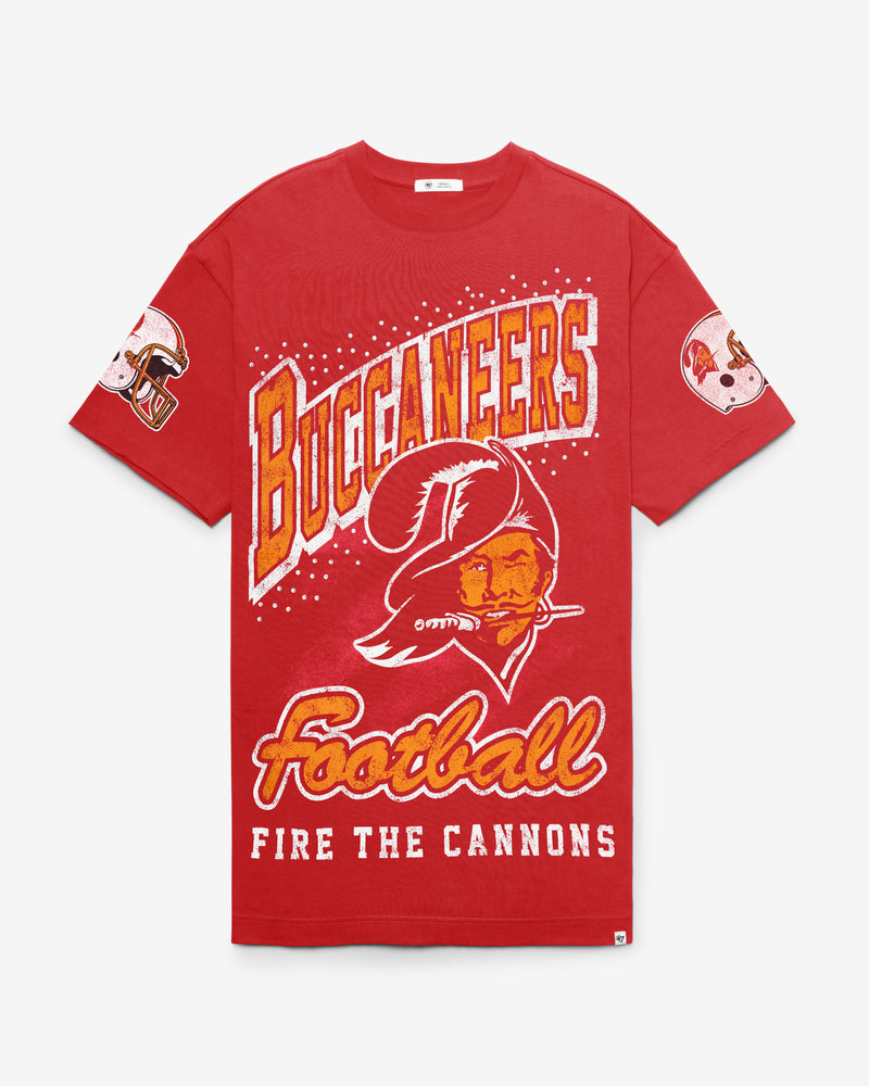 TAMPA BAY BUCCANEERS HISTORIC GEMSTONE SWASH '47 WOMEN'S T-SHIRT DRESS
