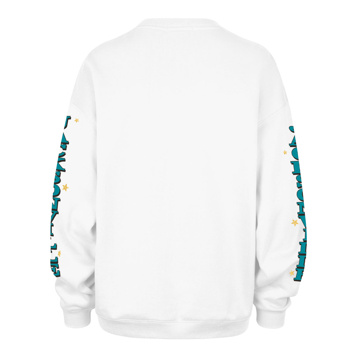 JACKSONVILLE JAGUARS THUNDEROUS '47 WOMEN'S OVERSIZED CREW