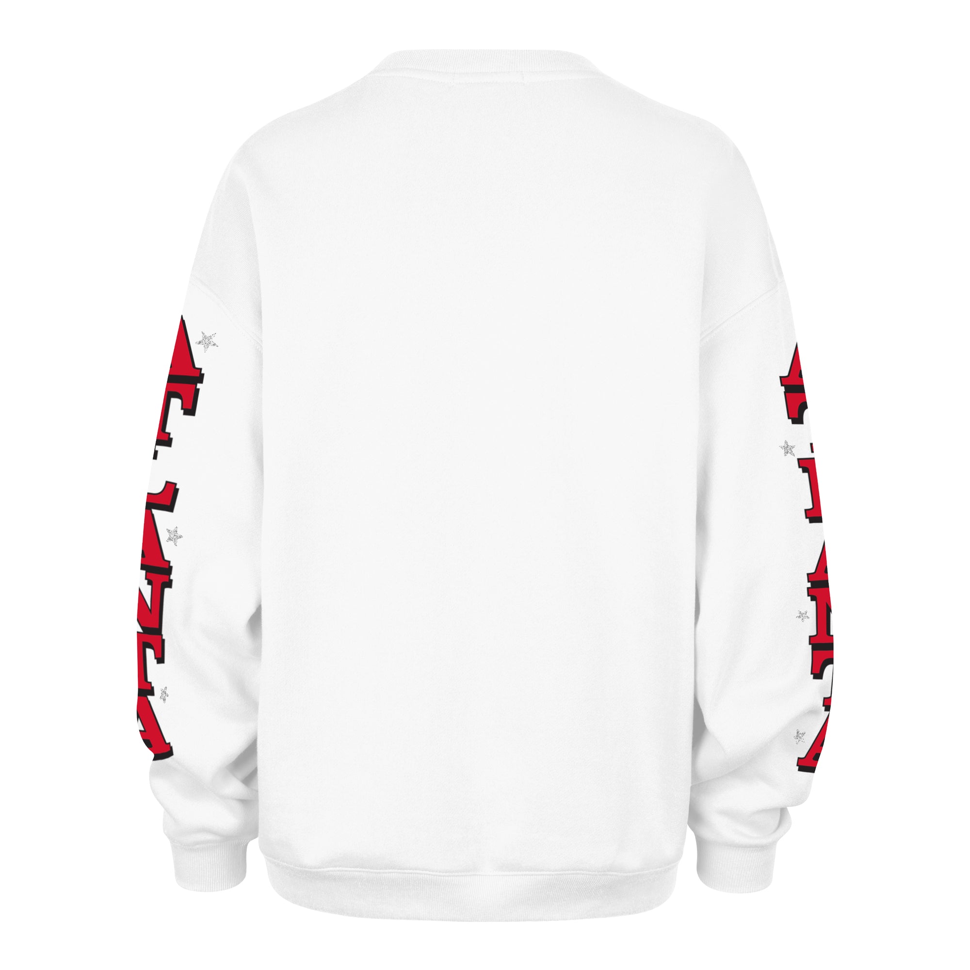 ATLANTA FALCONS HISTORIC THUNDEROUS '47 WOMEN'S OVERSIZED CREW