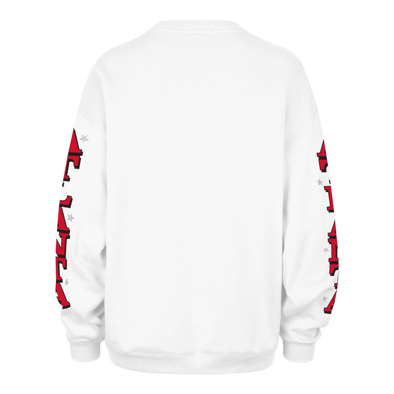 ATLANTA FALCONS HISTORIC THUNDEROUS '47 WOMEN'S OVERSIZED CREW