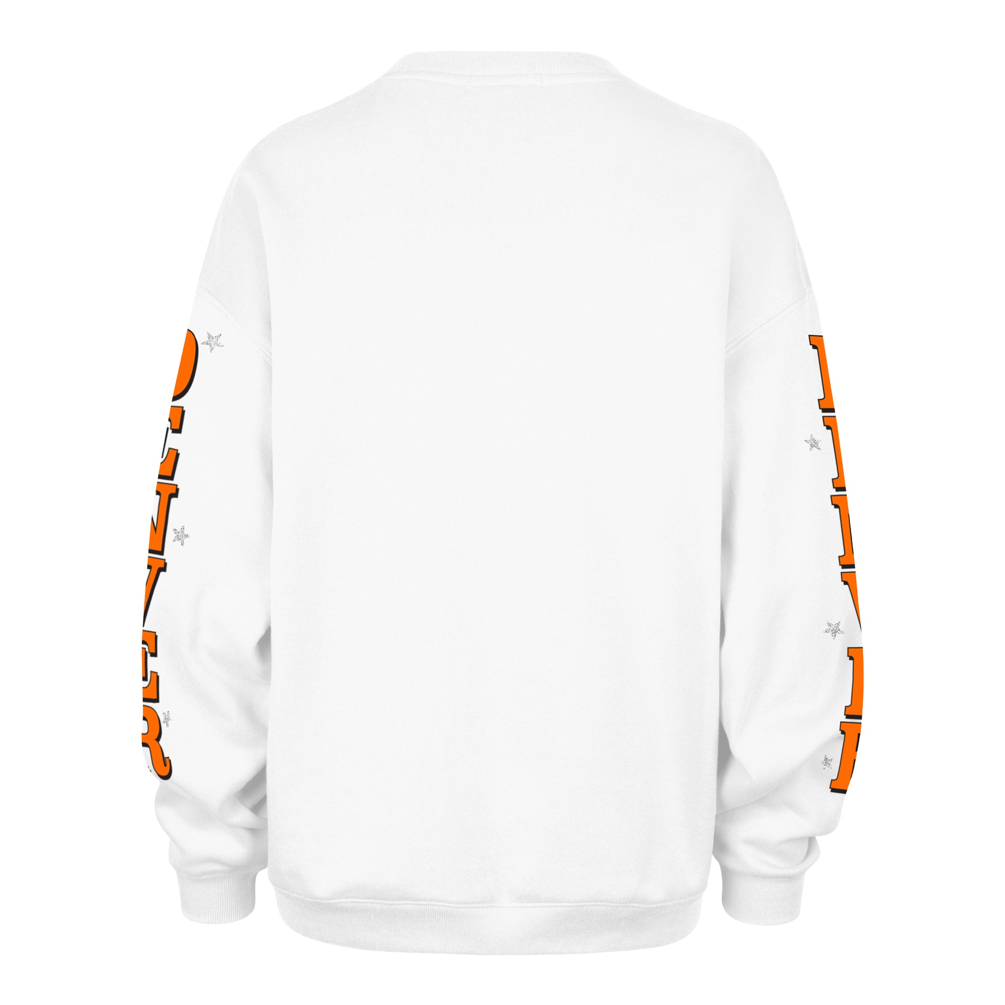 DENVER BRONCOS HISTORIC THUNDEROUS '47 WOMEN'S OVERSIZED CREW