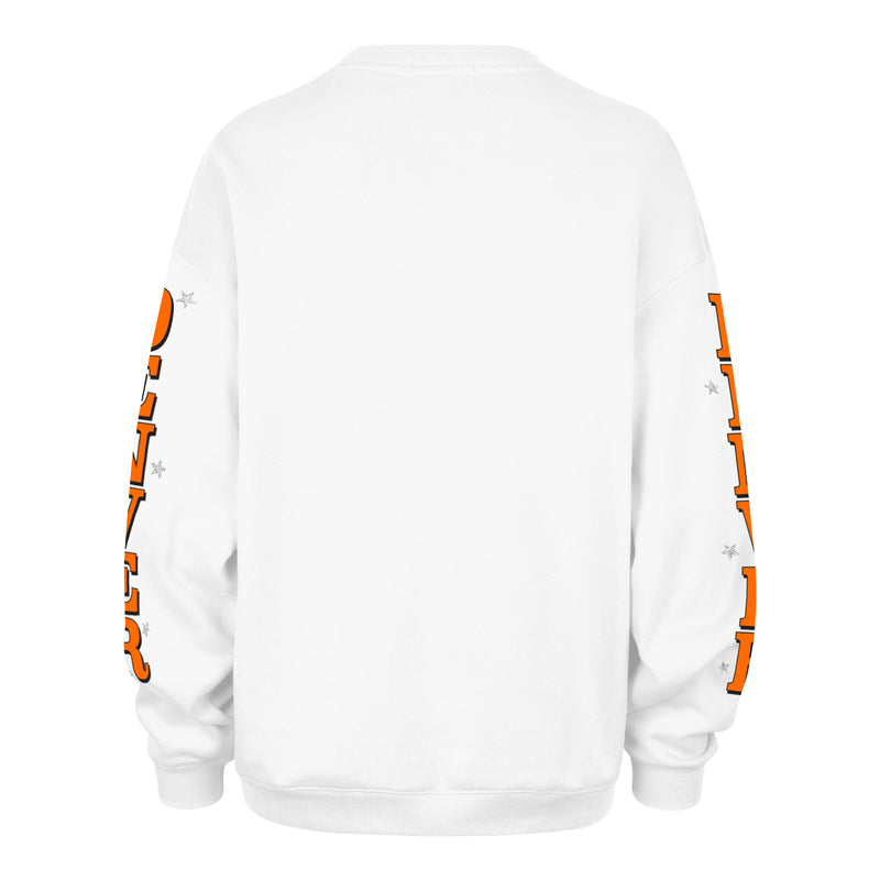 DENVER BRONCOS HISTORIC THUNDEROUS '47 WOMEN'S OVERSIZED CREW