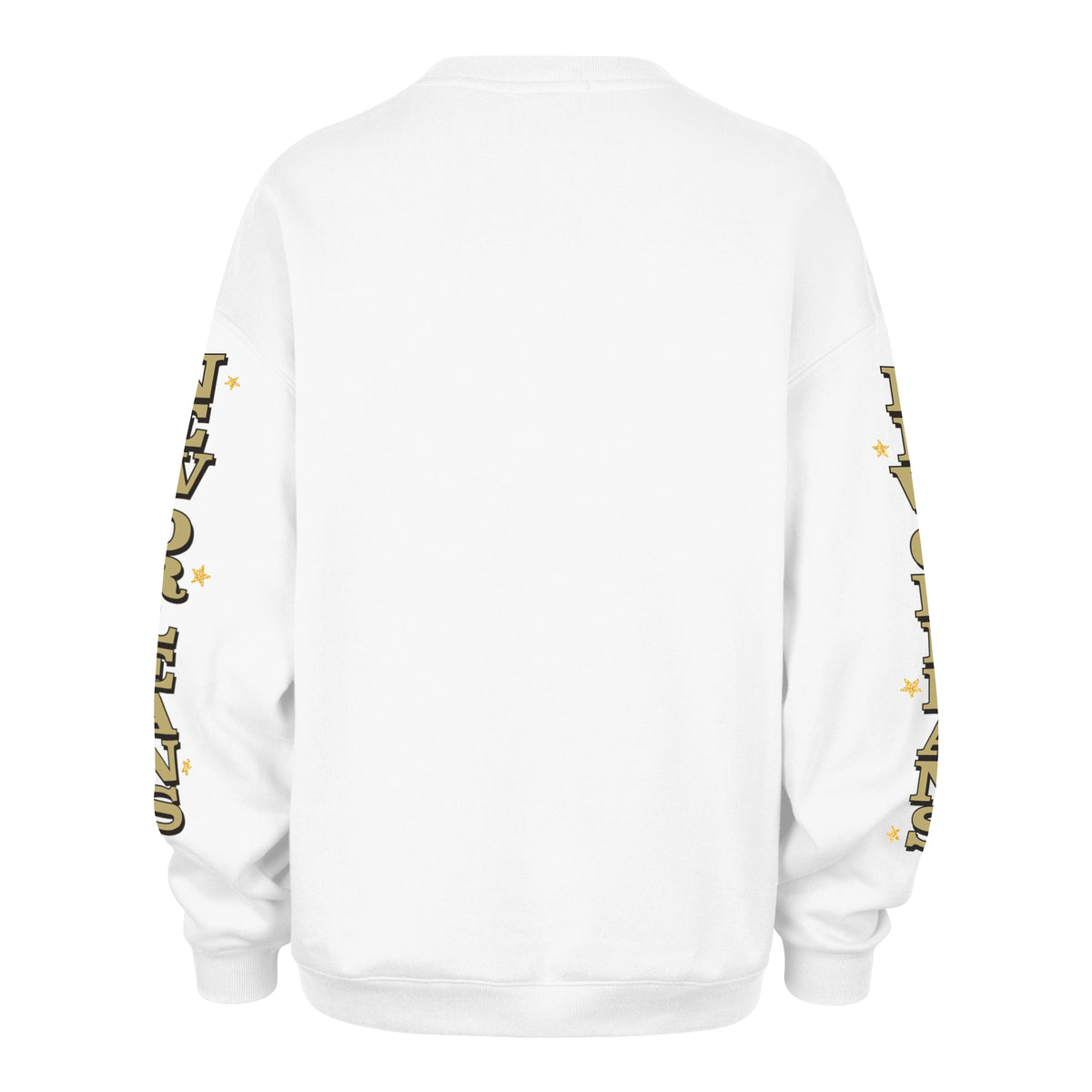NEW ORLEANS SAINTS HISTORIC THUNDEROUS '47 WOMEN'S OVERSIZED CREW