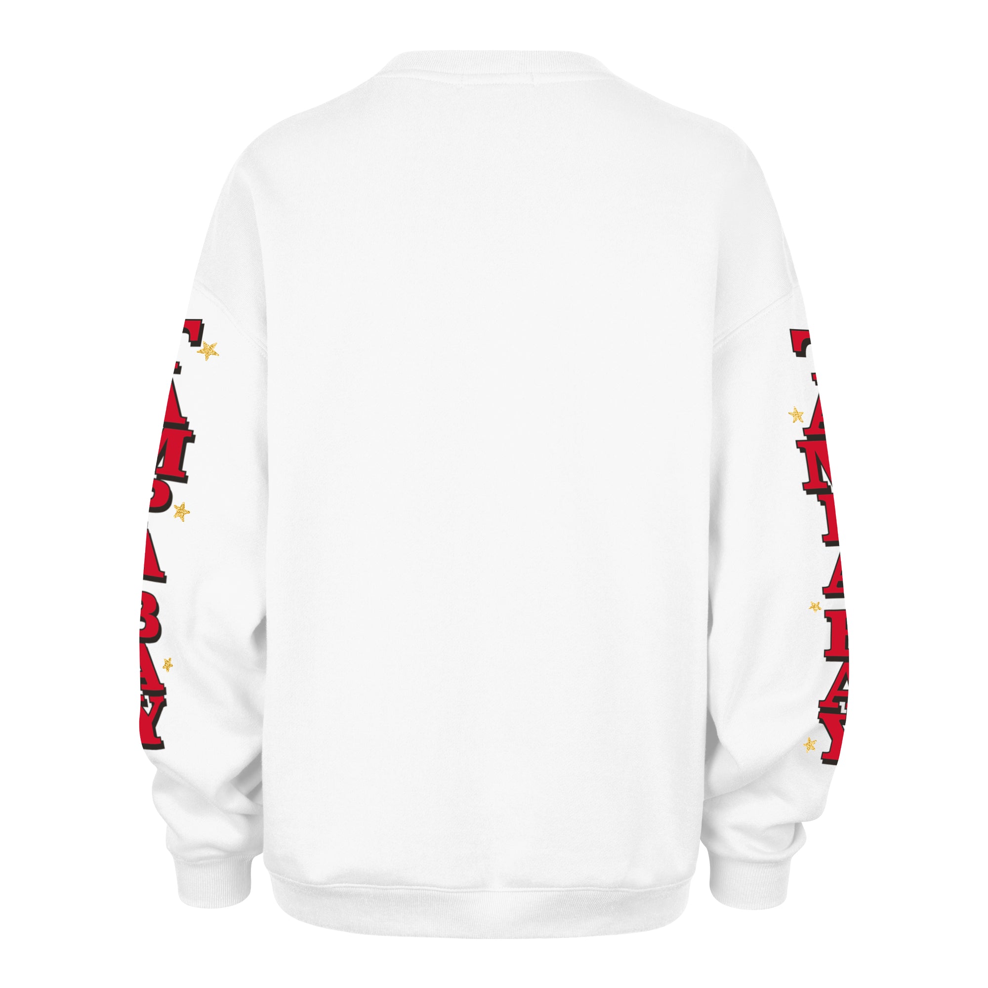 TAMPA BAY BUCCANEERS HISTORIC THUNDEROUS '47 WOMEN'S OVERSIZED CREW