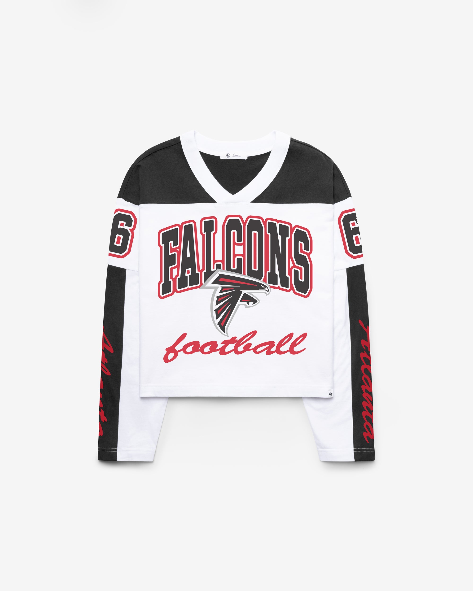 ATLANTA FALCONS EXCLAMATION '47 WOMEN'S METRO JERSEY TEE