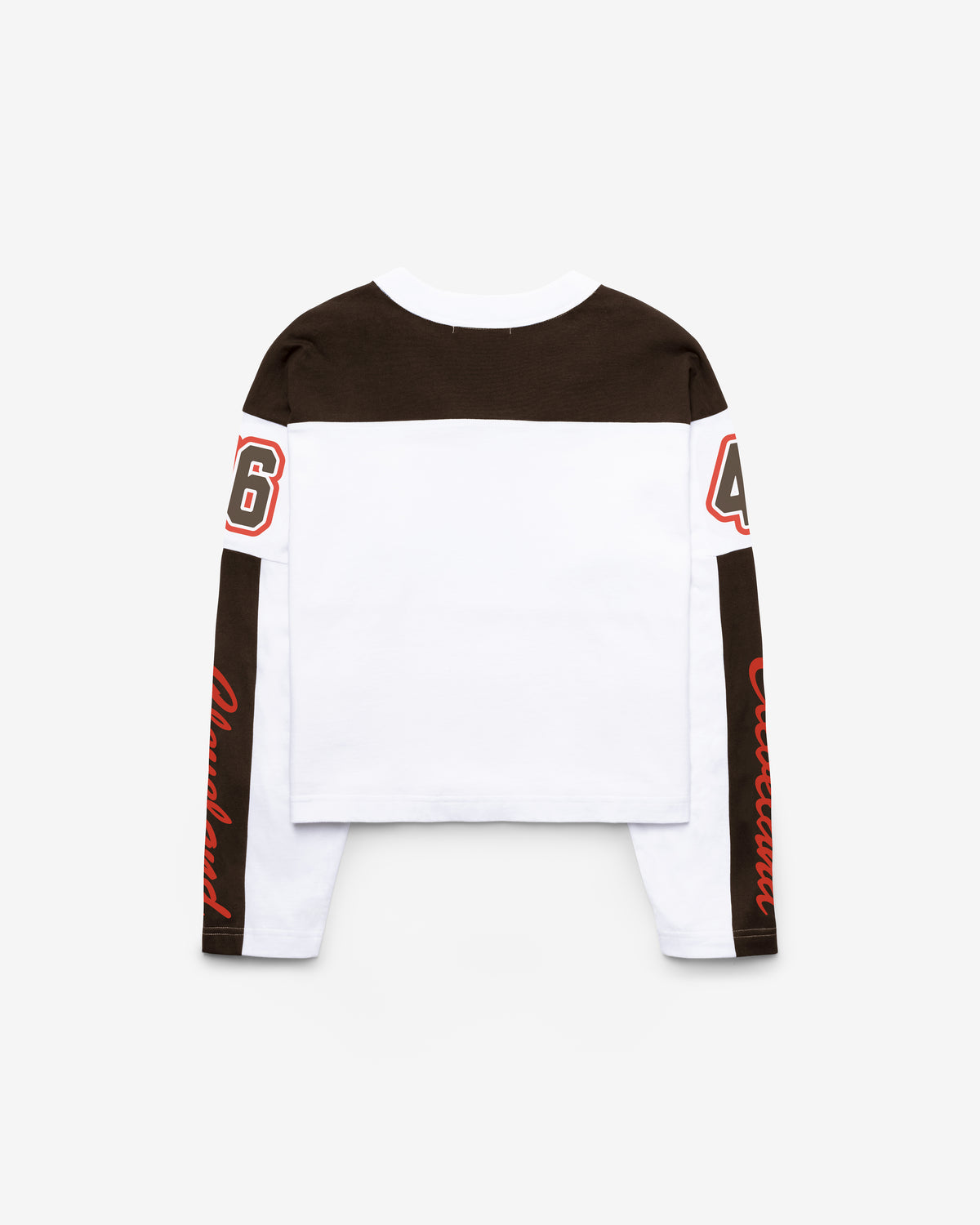 CLEVELAND BROWNS EXCLAMATION '47 WOMEN'S METRO JERSEY TEE