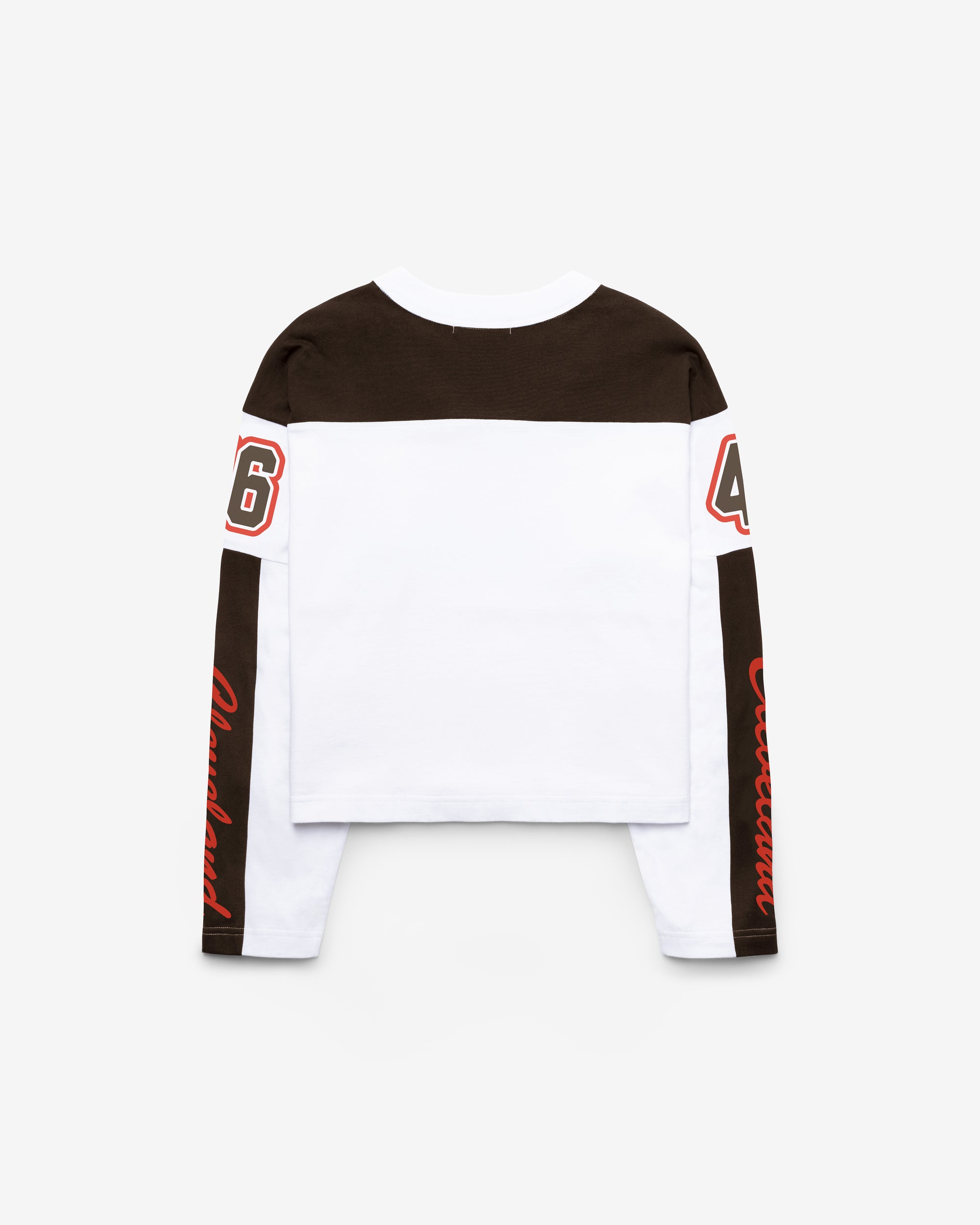 CLEVELAND BROWNS EXCLAMATION '47 WOMEN'S METRO JERSEY TEE