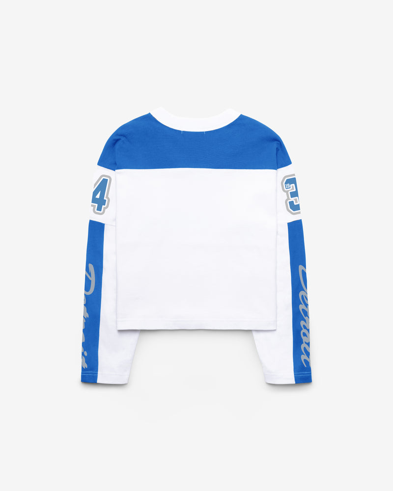 DETROIT LIONS EXCLAMATION '47 WOMEN'S METRO JERSEY TEE