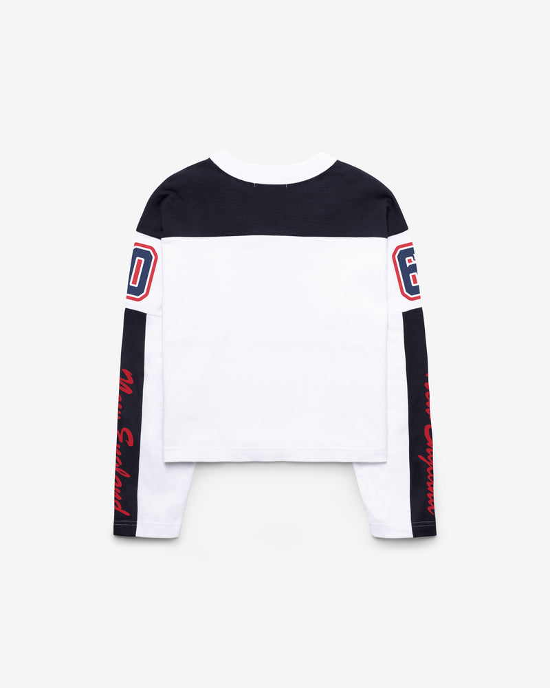 NEW ENGLAND PATRIOTS EXCLAMATION '47 WOMEN'S METRO JERSEY TEE