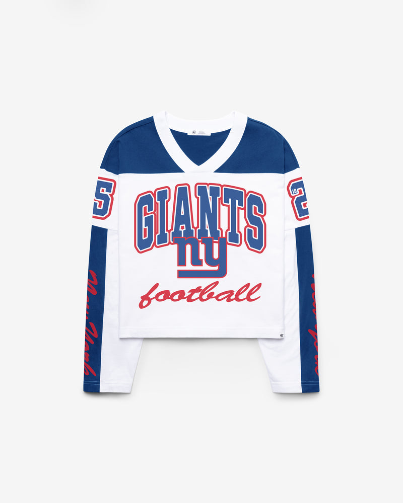 NEW YORK GIANTS EXCLAMATION '47 WOMEN'S METRO JERSEY TEE