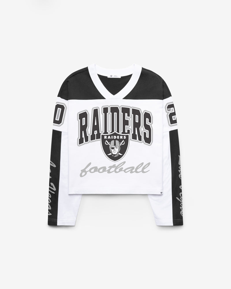 LAS VEGAS RAIDERS EXCLAMATION '47 WOMEN'S METRO JERSEY TEE