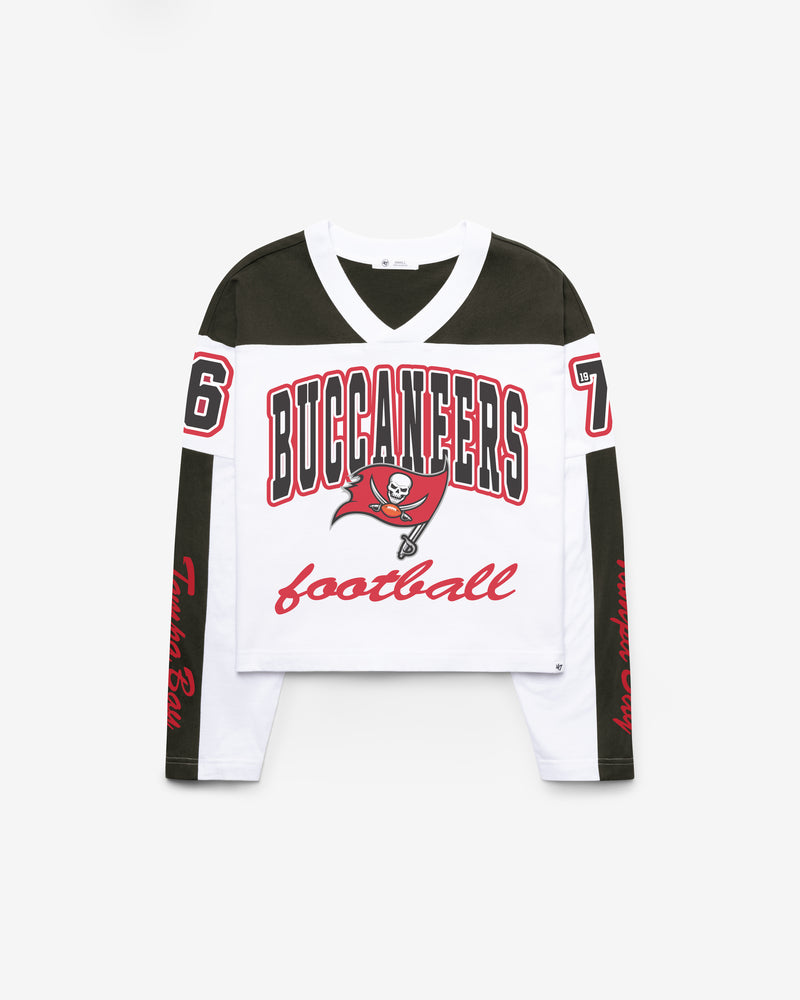 TAMPA BAY BUCCANEERS EXCLAMATION '47 WOMEN'S METRO JERSEY TEE