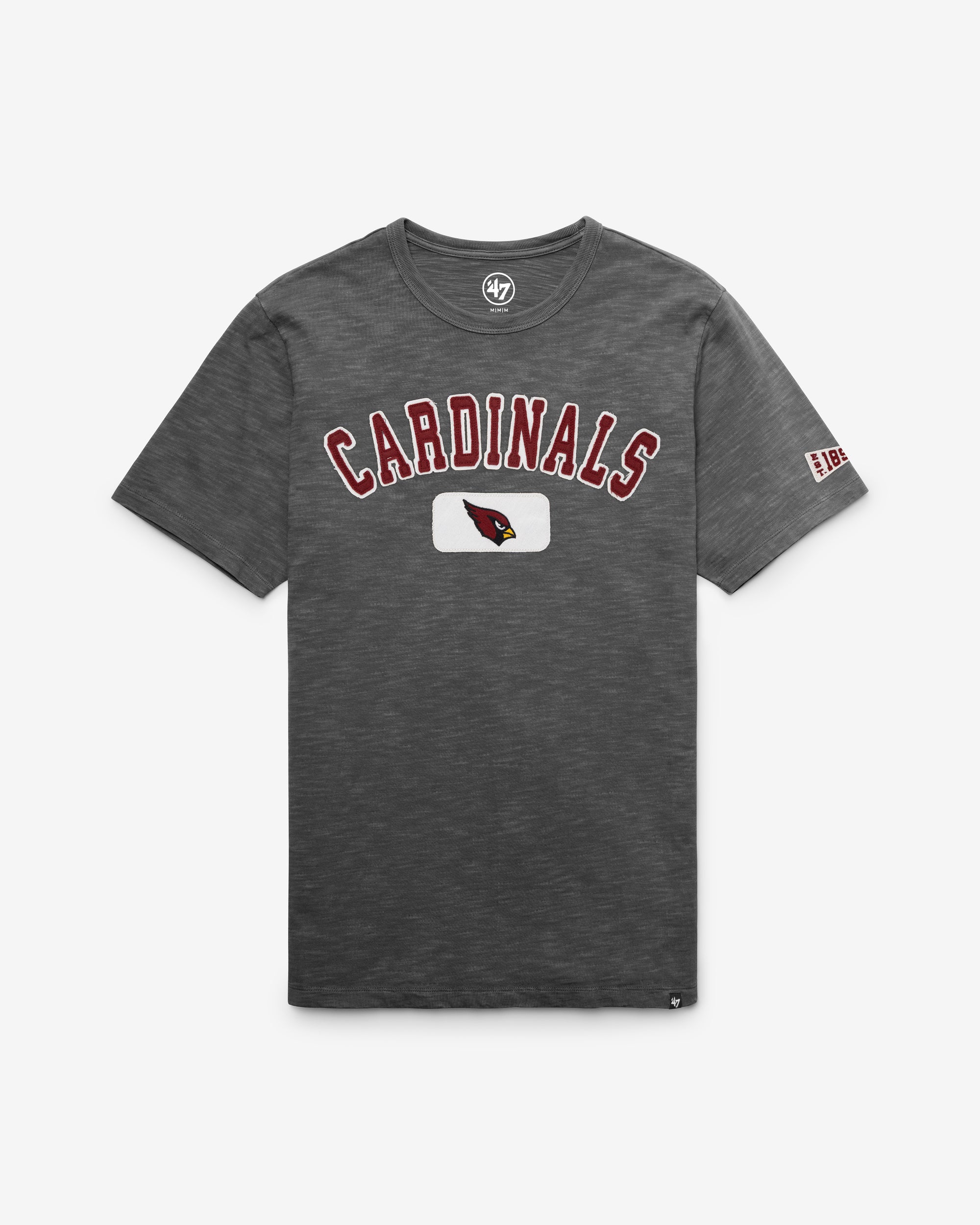 ARIZONA CARDINALS SEYMOORE WELL WORN '47 HEAVY SLUB TEE