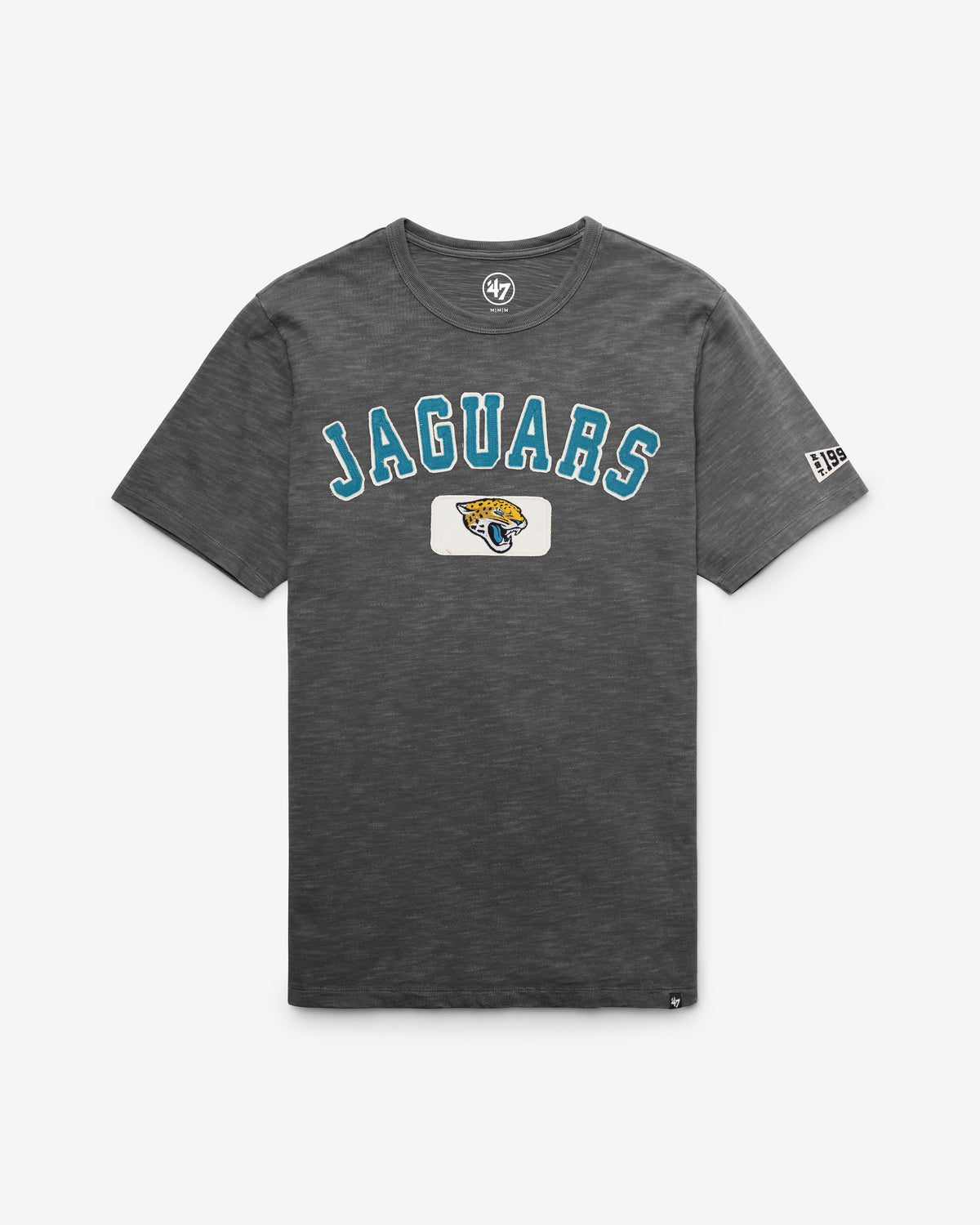 JACKSONVILLE JAGUARS SEYMOORE WELL WORN '47 HEAVY SLUB TEE