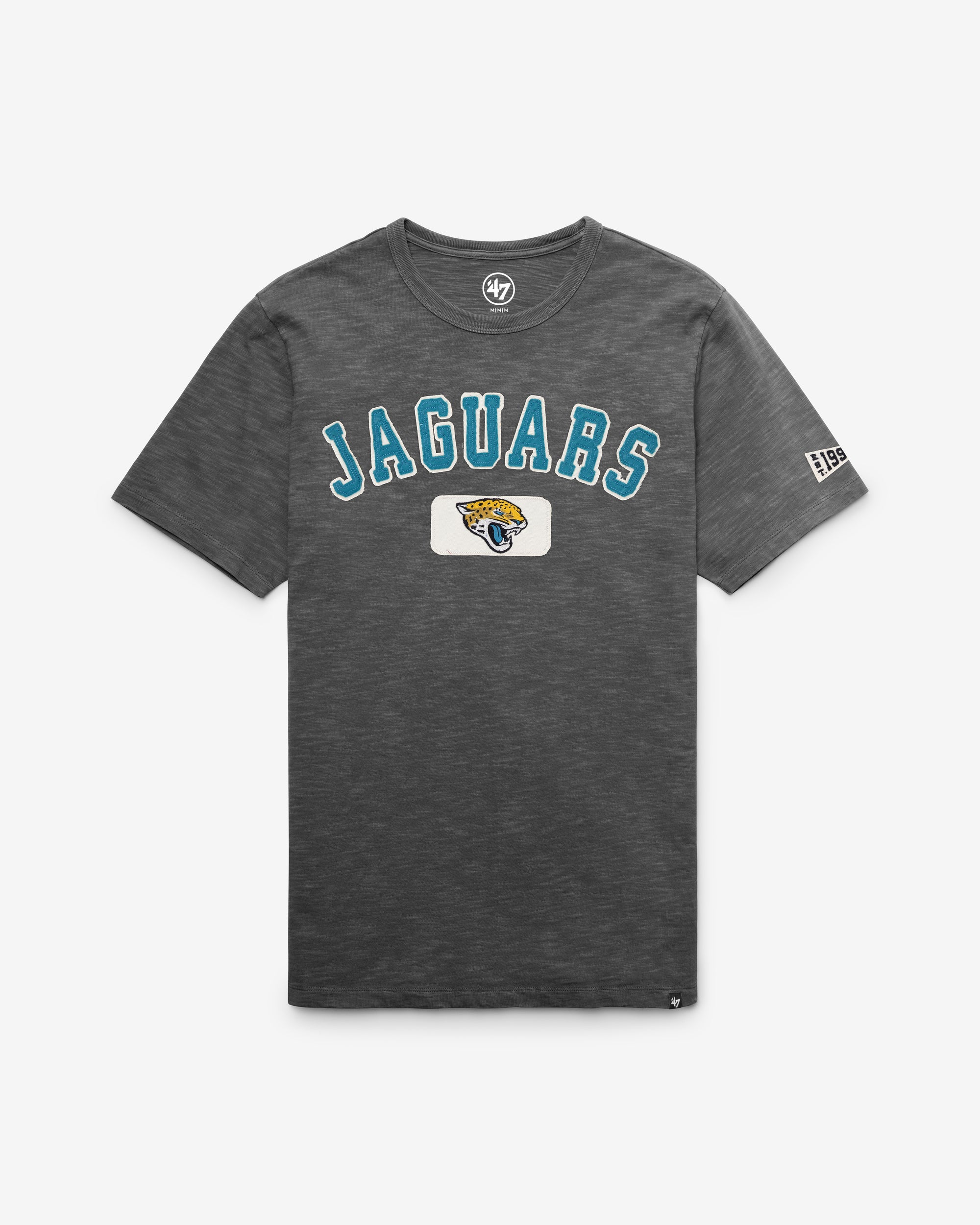 JACKSONVILLE JAGUARS SEYMOORE WELL WORN '47 HEAVY SLUB TEE