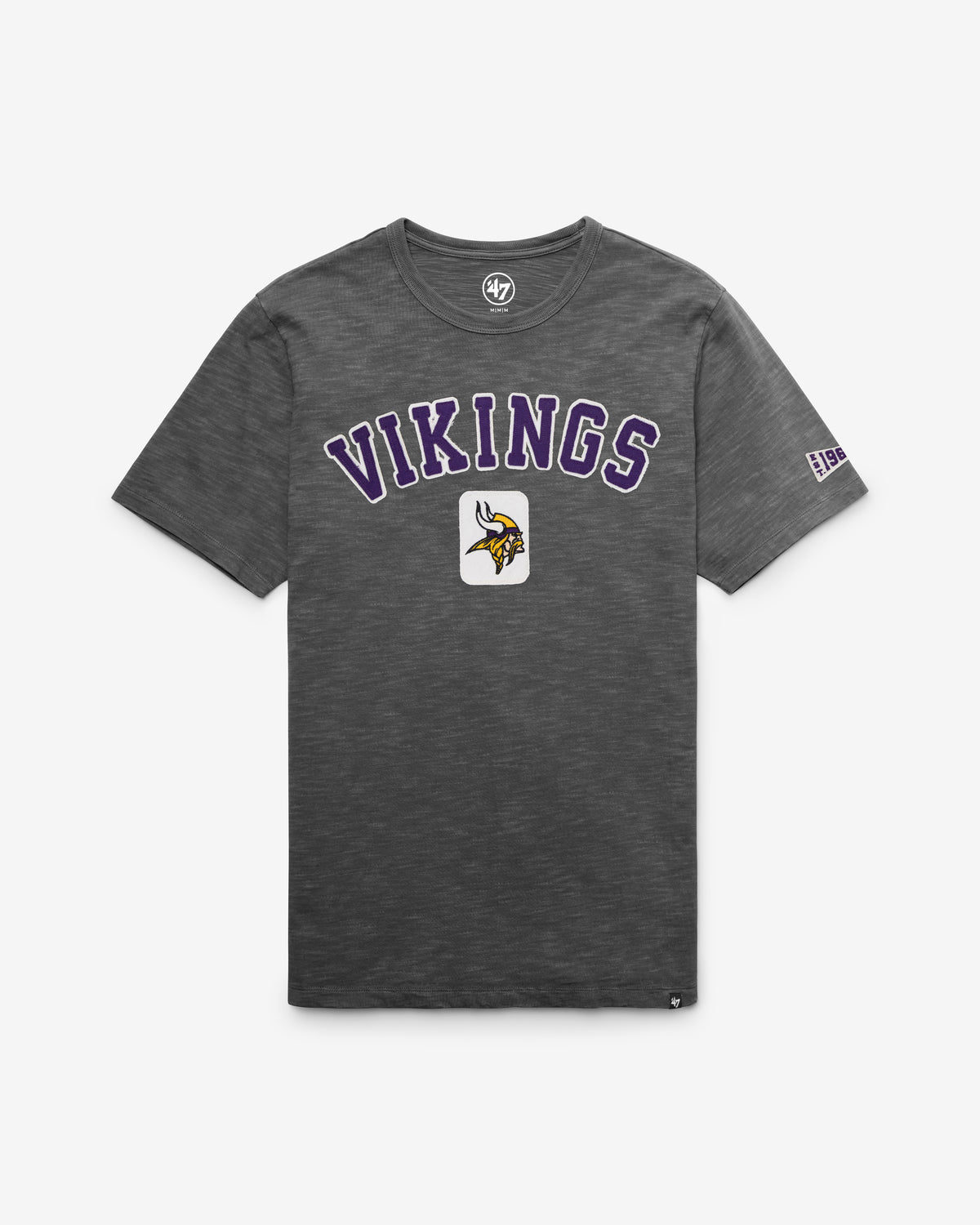 MINNESOTA VIKINGS SEYMOORE WELL WORN '47 HEAVY SLUB TEE