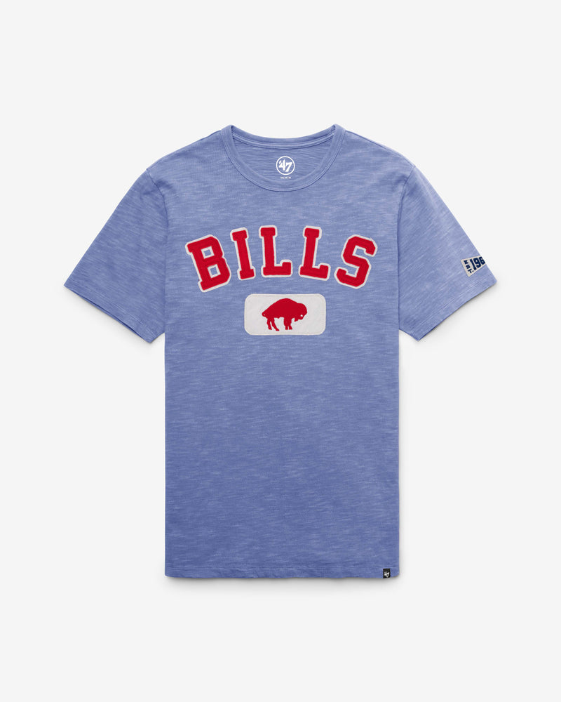 BUFFALO BILLS HISTORIC SEYMOORE WELL WORN '47 HEAVY SLUB TEE