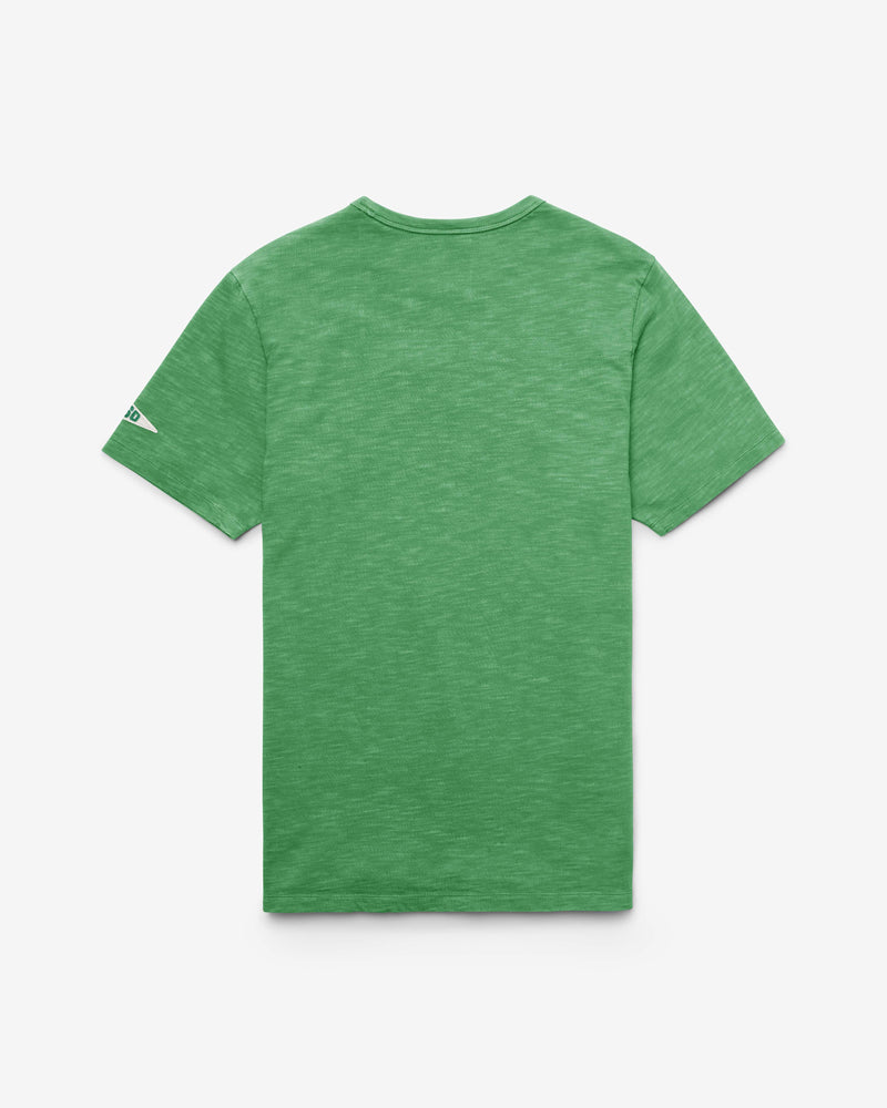 NEW YORK JETS HISTORIC SEYMOORE WELL WORN '47 HEAVY SLUB TEE