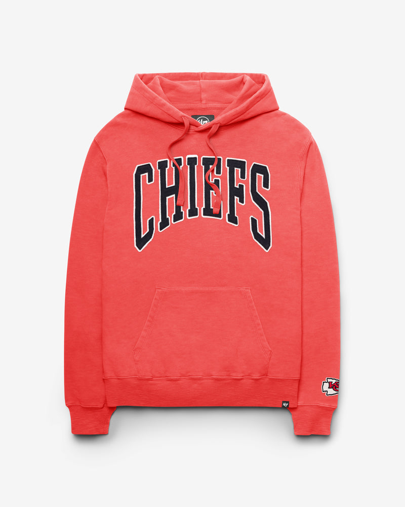 KANSAS CITY CHIEFS GROTON WELL WORN '47 FRENCH TERRY HOOD
