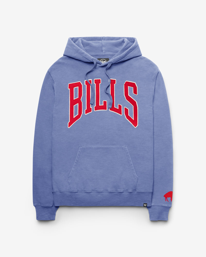 BUFFALO BILLS HISTORIC GROTON WELL WORN '47 FRENCH TERRY HOOD
