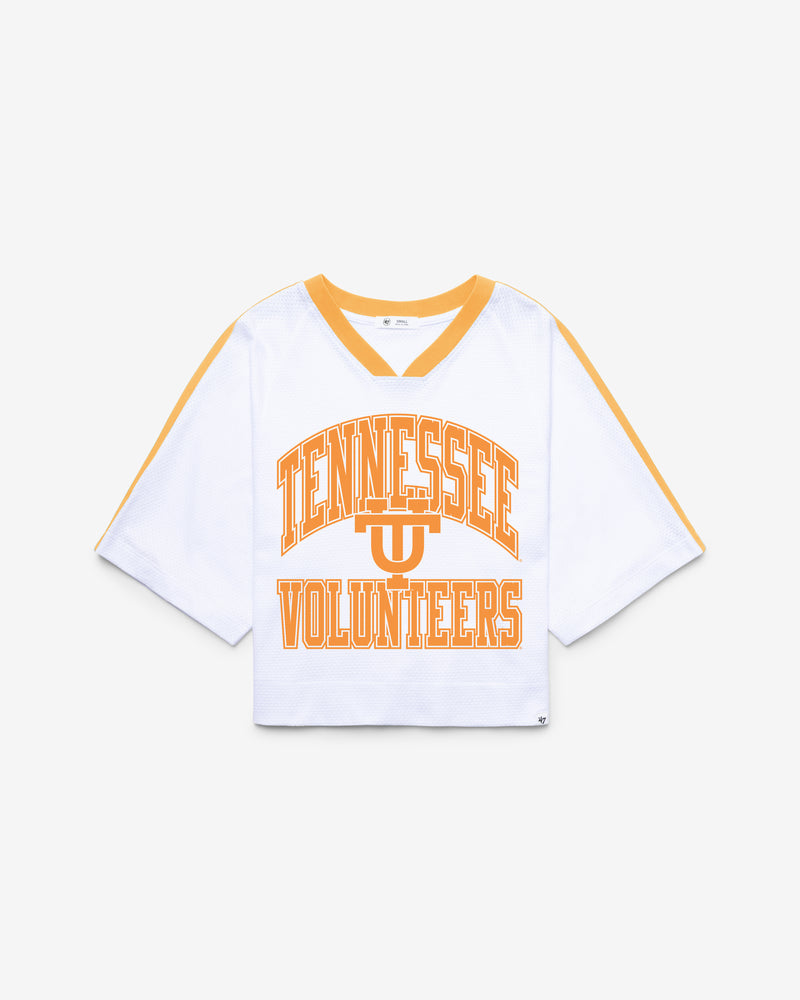 TENNESSEE VOLUNTEERS VINTAGE BIG OVERARCH '47 WOMEN'S DROP NEEDLE RAGLAN JERSEY