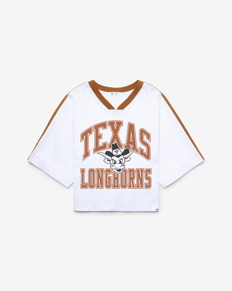 TEXAS LONGHORNS VINTAGE BIG OVERARCH '47 WOMEN'S DROP NEEDLE RAGLAN JERSEY