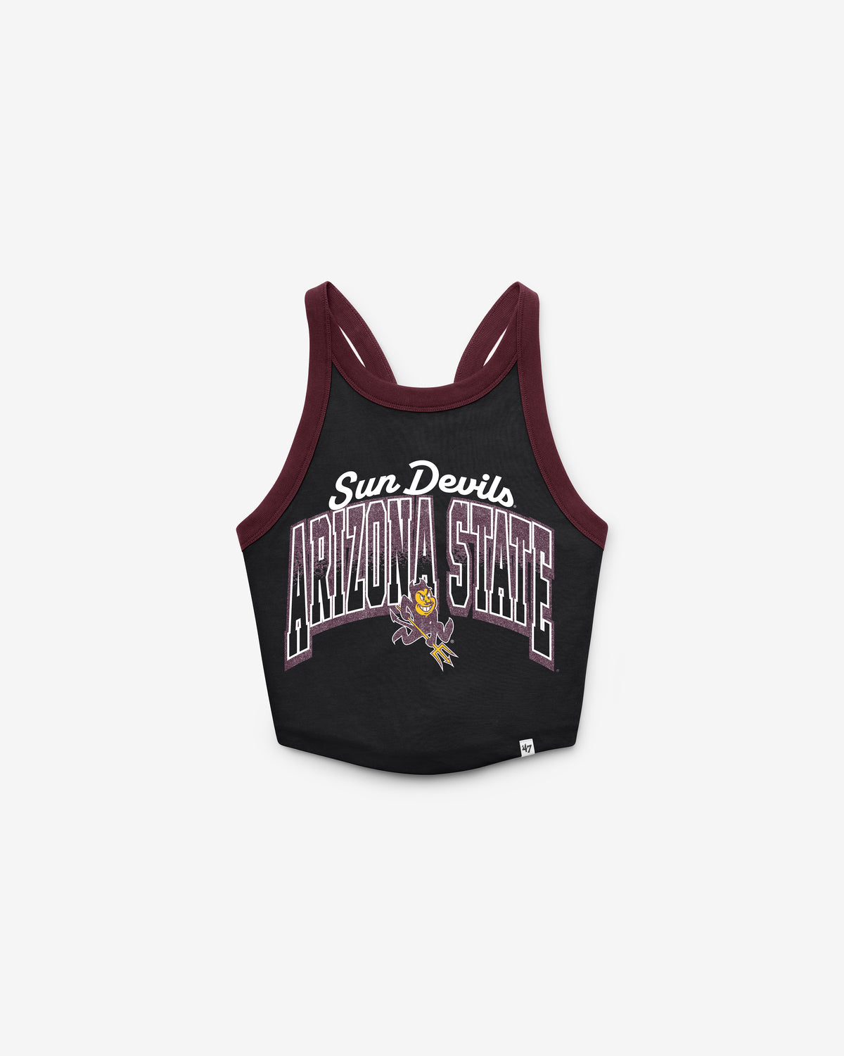 ARIZONA STATE SUN DEVILS ASU SHIMMER SHADOW '47 WOMEN'S SPORTY TANK