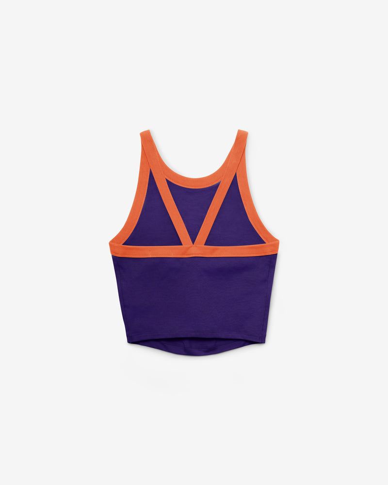 CLEMSON TIGERS SHIMMER SHADOW '47 WOMEN'S SPORTY TANK
