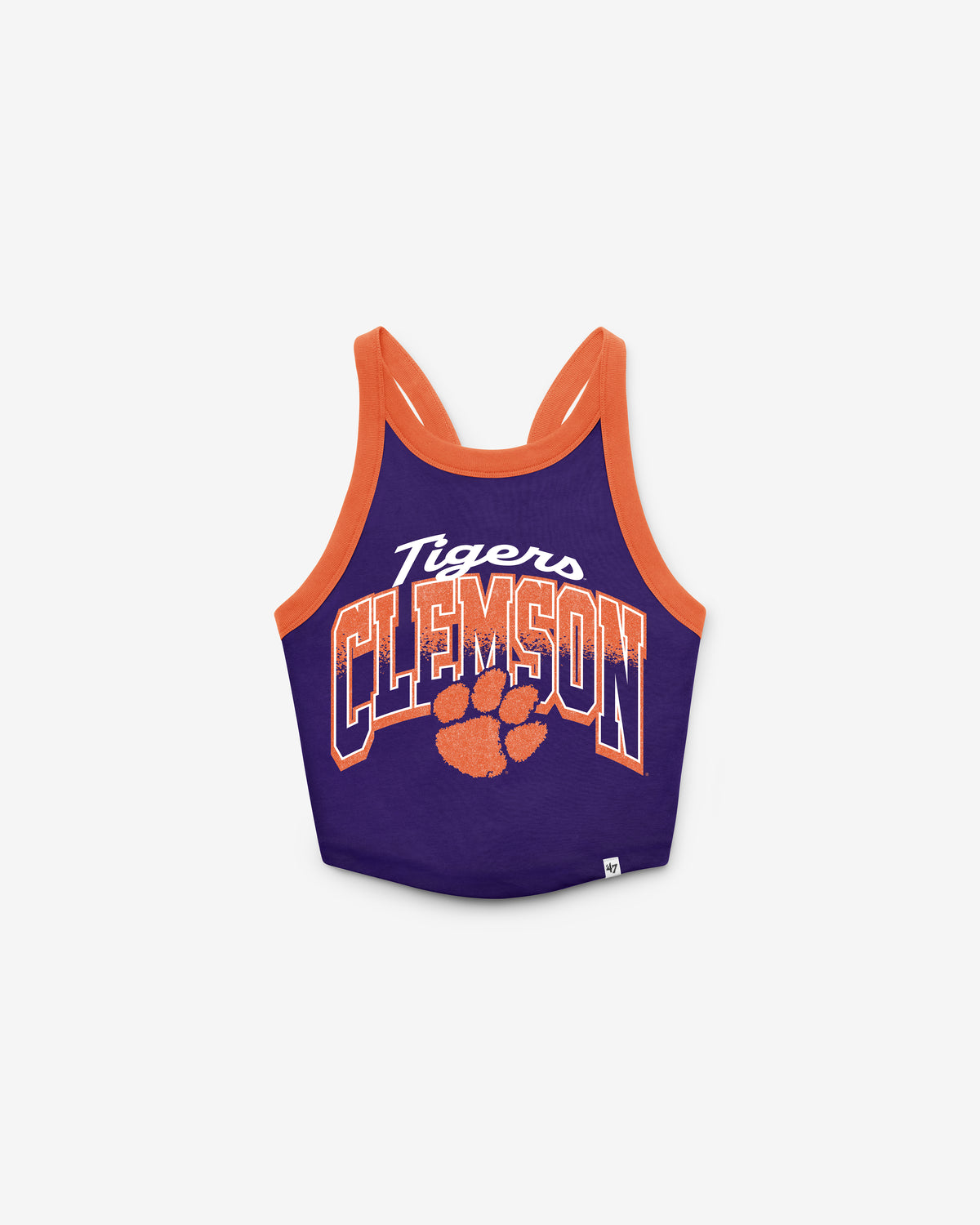CLEMSON TIGERS SHIMMER SHADOW '47 WOMEN'S SPORTY TANK