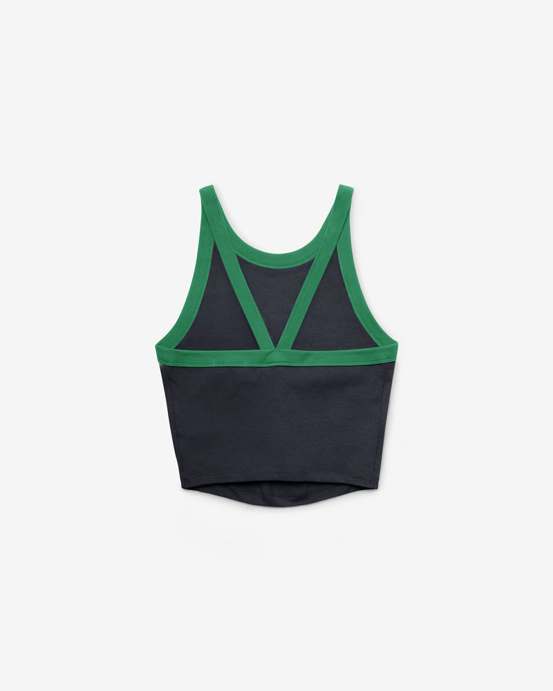 NOTRE DAME FIGHTING IRISH SHIMMER SHADOW '47 WOMEN'S SPORTY TANK